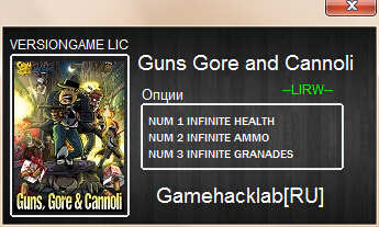 枪,血,意大利黑手党三项修改器LIRW版1
