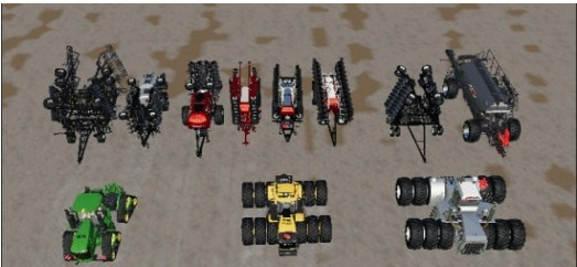 模拟农场19拖拉机组合包MOD1