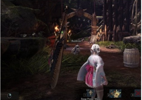 怪物猎人世界冰原浮空版灭尽龙大剑MOD1