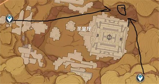 原神3.3沙中孤城副本位置一览 原神3.3沙中孤城副本位置一览