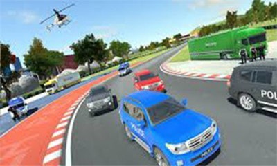 警车漂移赛