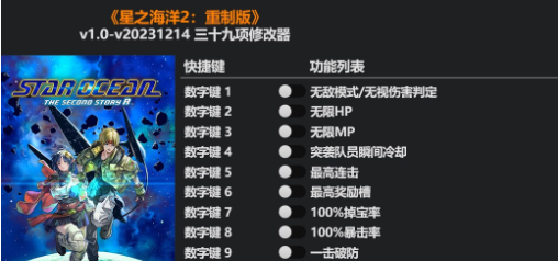 星之海洋第二个故事 R三十九项修改器风灵月影版1