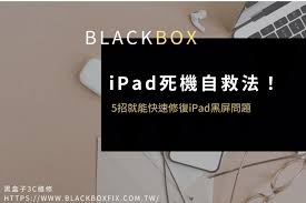 解决iPad黑屏问题的方法