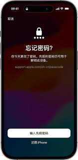 iPhone手机密码忘记怎么解锁