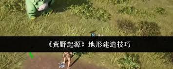 荒野起源地形模式怎么玩