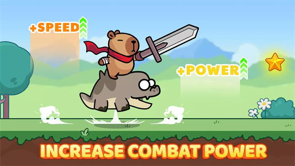 卡皮巴拉世界超级跑酷精简版