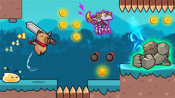 卡皮巴拉世界超级跑酷单机版