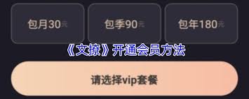 文撩app如何开通会员