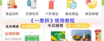 一鹿拼如何签到