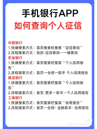 农行手机银行app如何查征信