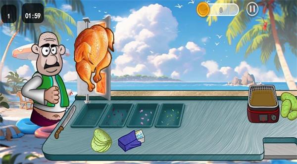 沙拉三明治厨师中文版