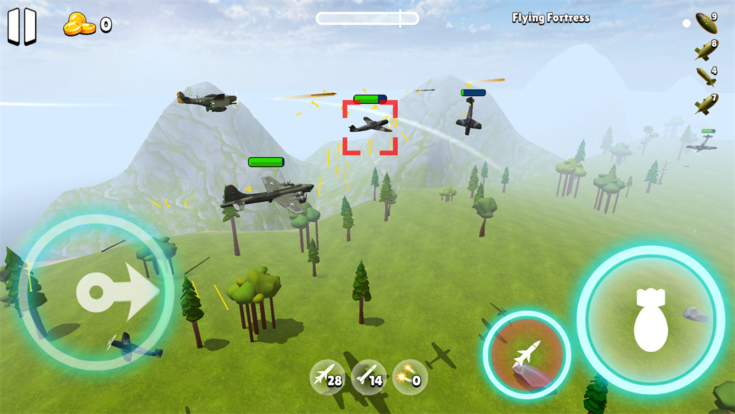 王牌轰炸机模拟器存档版