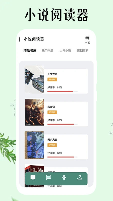 飞雨小说阅读器自定义版