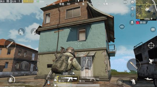 和平精英怎么学会守楼？卡视角技巧分享