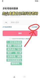 抖音密码忘记了怎么找回