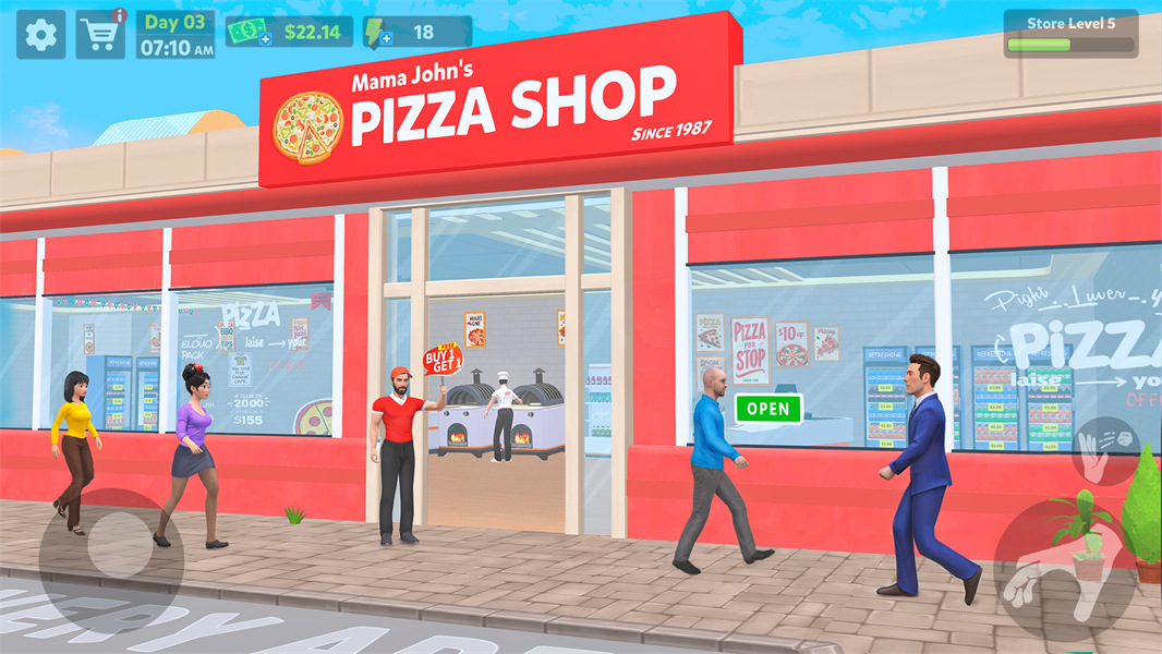 披萨店模拟器3D高画质版