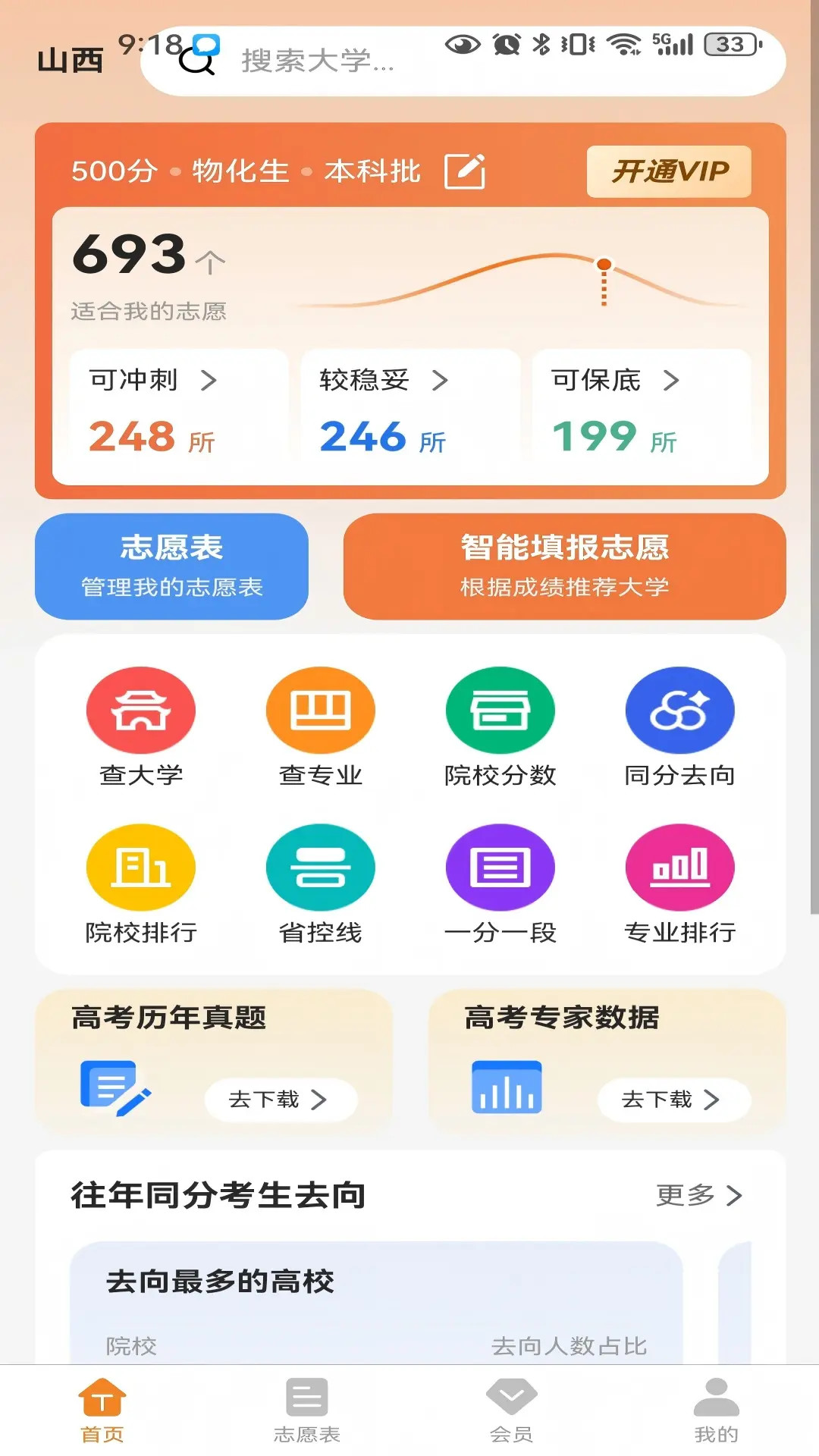 航析志愿会员免登录