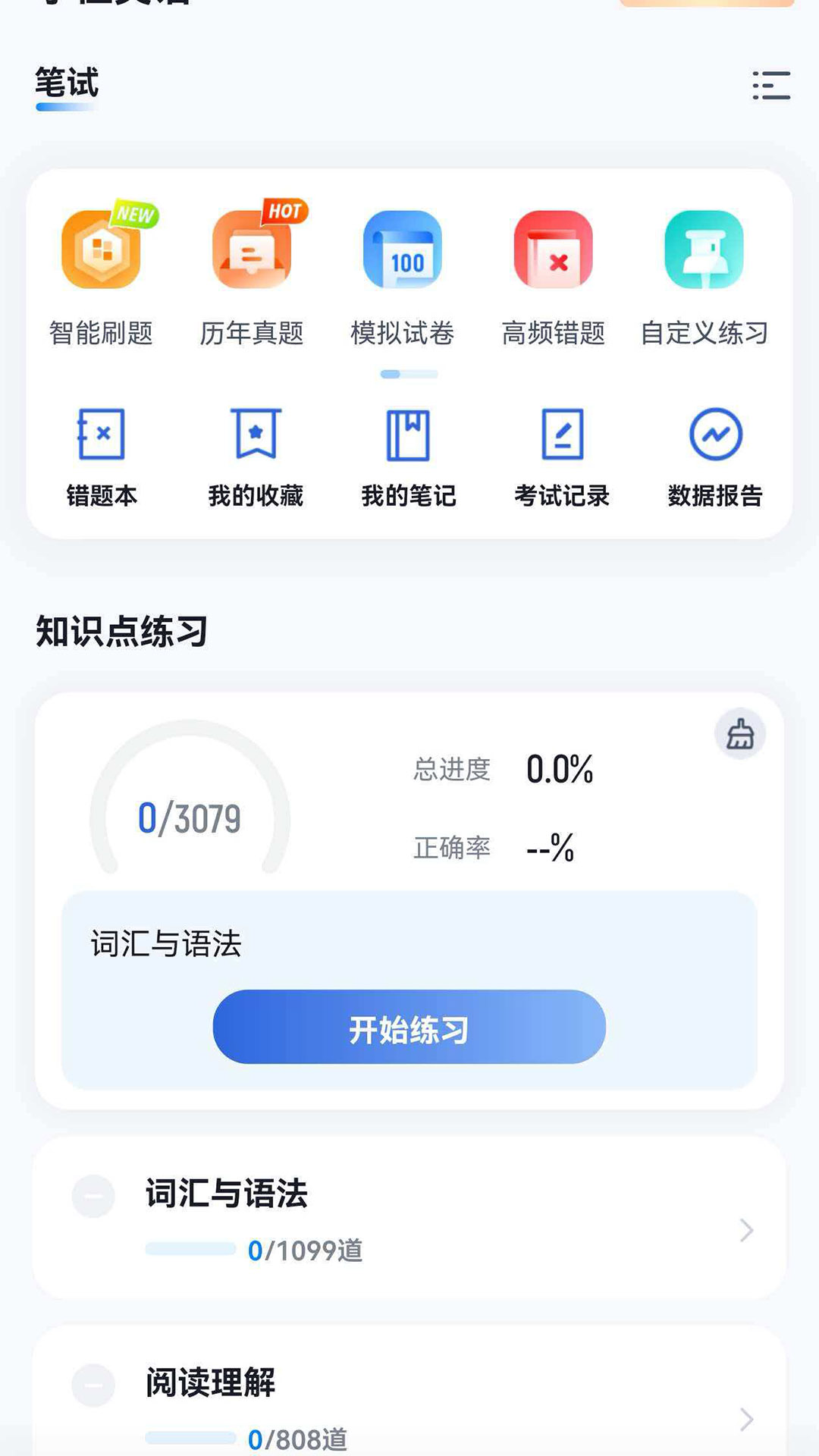 学位英语考试冲题库官方版