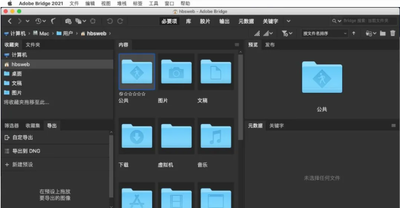 Adobe Bridge基础功能有哪些
