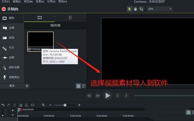 Camtasia studio导入视频黑屏怎么办