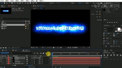 edius如何制作闪烁文字动画效果