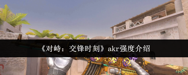 《对峙:交锋时刻》akr强度介绍