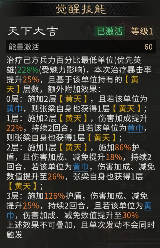 三国:天下归心张梁玩法攻略