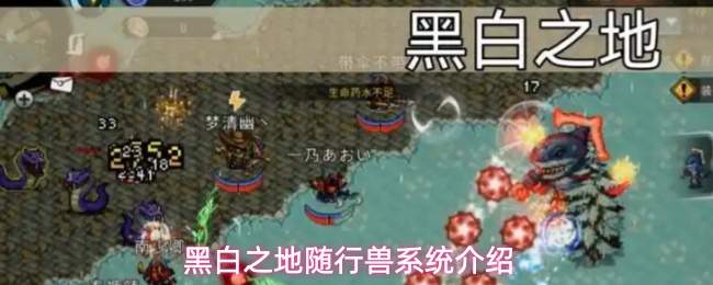 黑白之地随行兽系统介绍