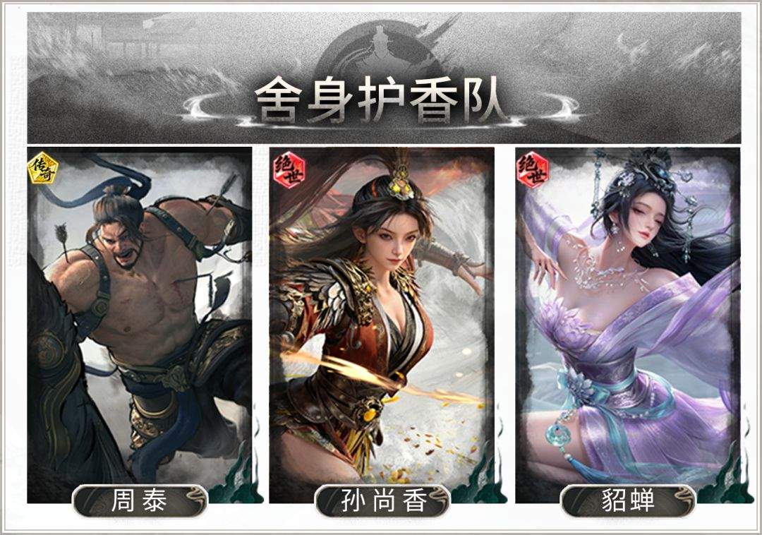 三国:天下归心孙尚香核心阵容搭配攻略