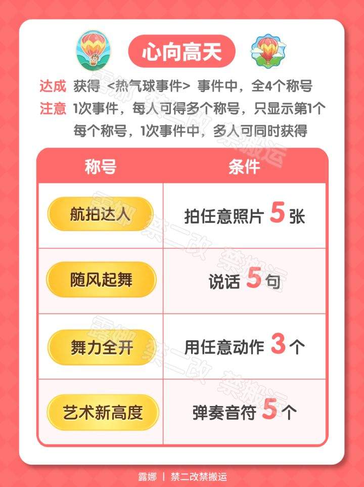 心动小镇手游热气球隐藏成就攻略