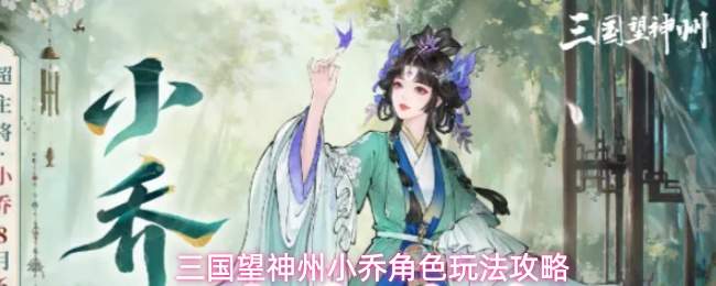 三国望神州小乔角色玩法攻略