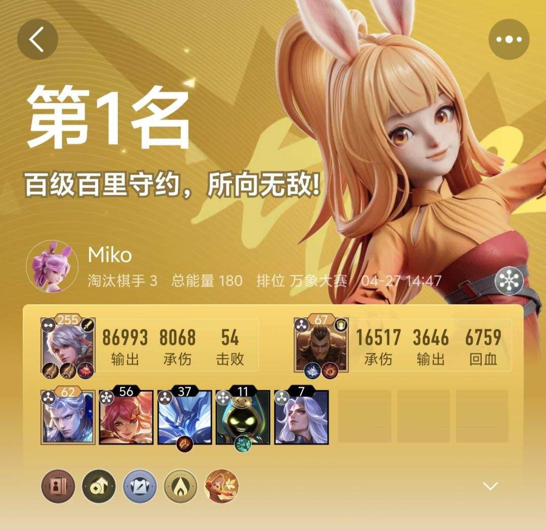 王者万象棋实用阵容推荐