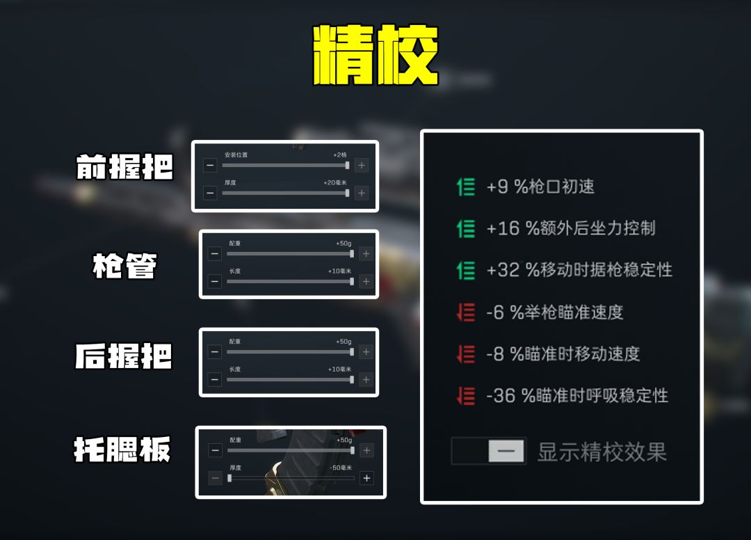 三角洲行动高甲伤QBZ95突击步枪改装方案
