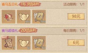 这城有良田长安赛马活动攻略