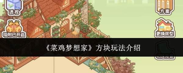 《菜鸡梦想家》方块玩法介绍
