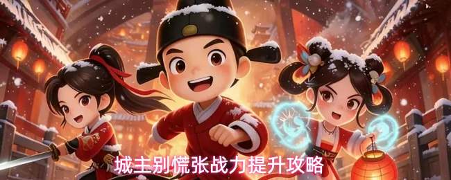 城主别慌张战力提升攻略