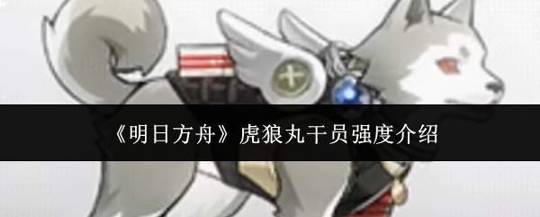 《明日方舟》虎狼丸干员强度介绍