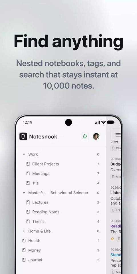 Notesnook苹果最新版