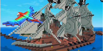 加勒比海盗世界像素制造