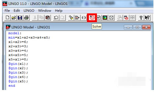 lingo怎样求解整数规划?求解整数规划教程分享 lingo怎样求解整数规划?求解整数规划教程分享