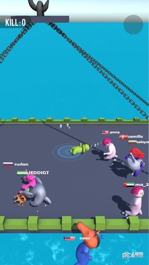 抖音扔人的游戏