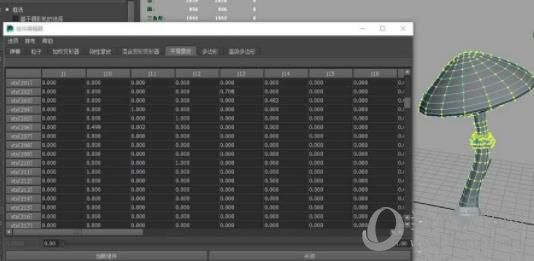 Maya权重如何刷取?权重刷取方法图文介绍 Maya权重如何刷取?权重刷取方法图文介绍