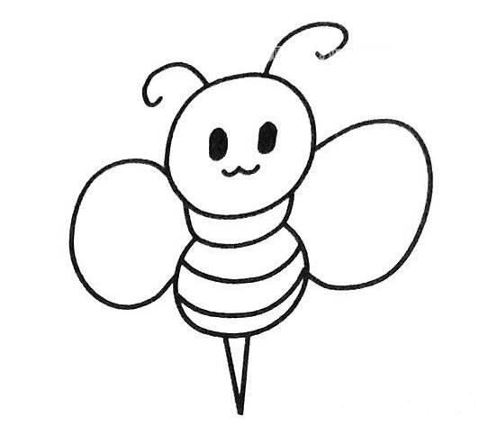 QQ画图红包蜜蜂图案如何绘制？蜜蜂图案绘制方法图文一览
