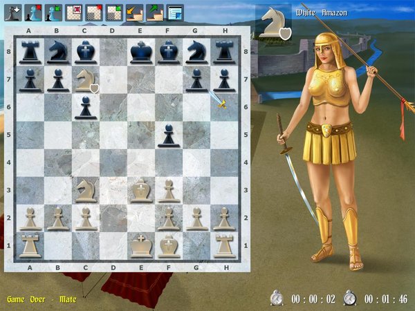 美女亚马逊国际象棋2