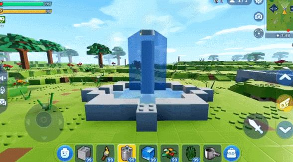 乐高无限喷泉怎么建造？喷泉建造方法介绍