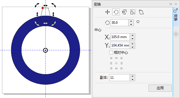 CorelDraw X4怎么制作齿轮零件模式？绘制齿轮零件模式流程图文一览