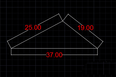 迅捷CAD编辑器已知边长三角形如何绘制？已知边长三角形绘制流程图文介绍