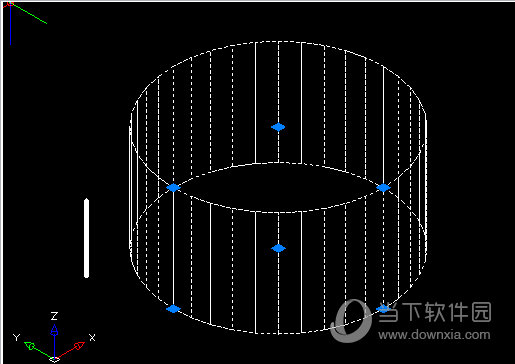 迅捷CAD编辑器三维网格圆柱体怎样绘制？三维网格圆柱体绘制流程图文介绍