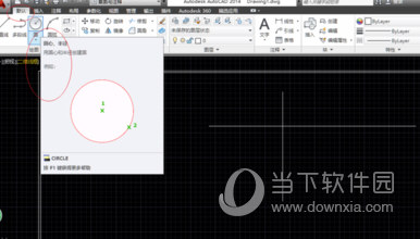 AutoCAD2014圆与两条直线相切如何绘制？圆与两条直线相切绘制方法图文介绍