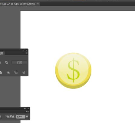 Adobe Illustrator CS6黄灿灿金币图标如何绘制？黄灿灿金币图标绘制流程图文推荐